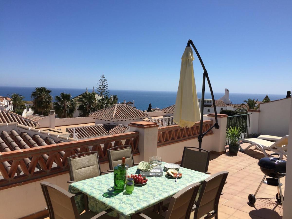 Burriana Beach, Pool, Big Terrace, Superb Seaviews Nerja Exterior foto